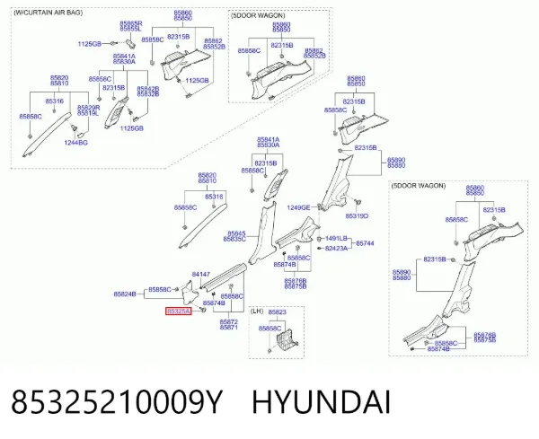  85325210009Y Hyundai/Kia