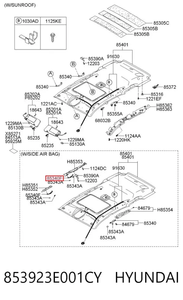  853923E001CY Hyundai/Kia