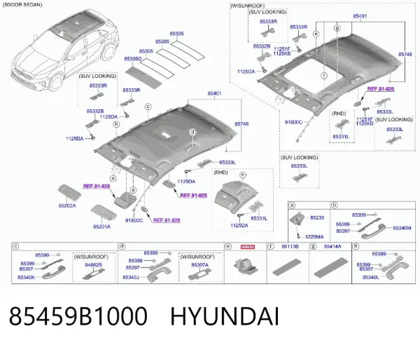  85459B1000 Hyundai/Kia