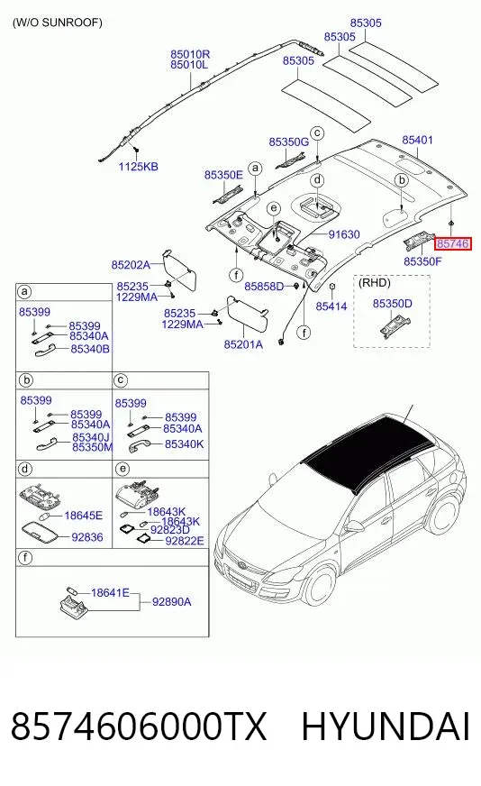 Пістон (кліп) кріплення бампера заднього 8574606000TX Hyundai/Kia