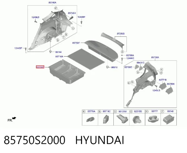  85750S2000 Hyundai/Kia