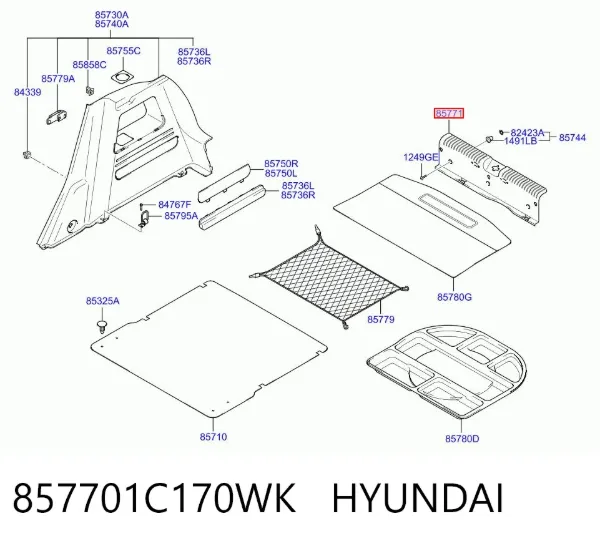  857701C170WK Hyundai/Kia