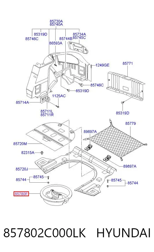  857802C000LK Hyundai/Kia
