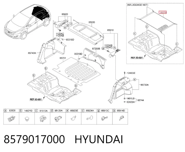  8579017000 Hyundai/Kia