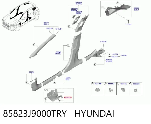  85823J9000TRY Hyundai/Kia