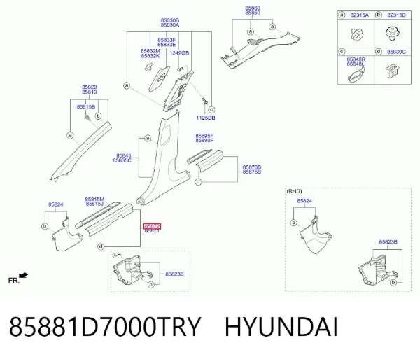  85881D7000TRY Hyundai/Kia