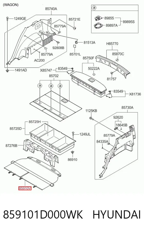  859101D000WK Hyundai/Kia