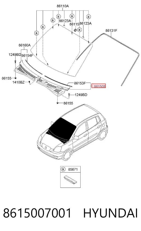  8615007001 Hyundai/Kia