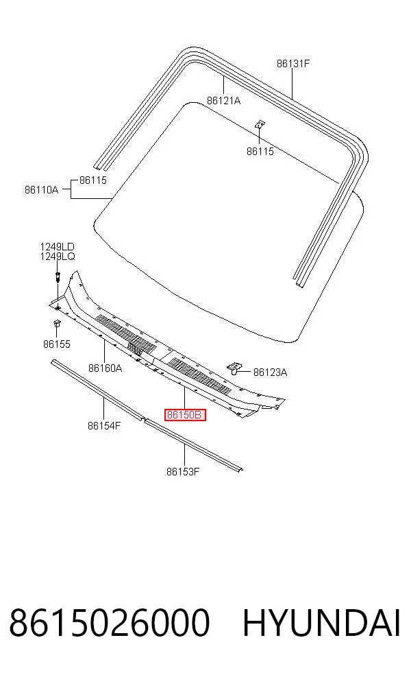  8615026000 Hyundai/Kia