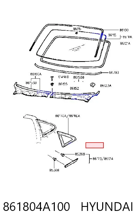 861804A100 Hyundai/Kia