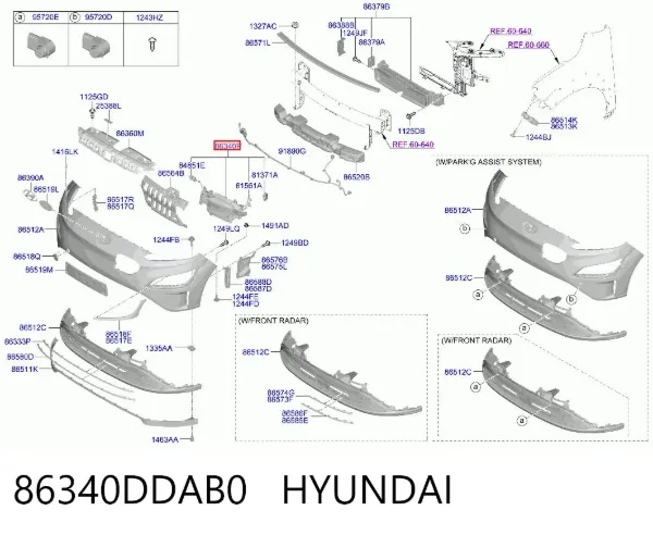  86340DDAB0 Hyundai/Kia