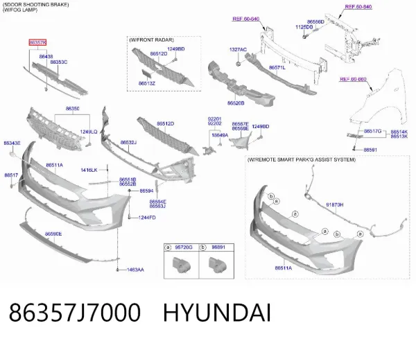  86357J7000 Hyundai/Kia