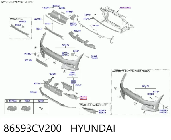  86593CV200 Hyundai/Kia