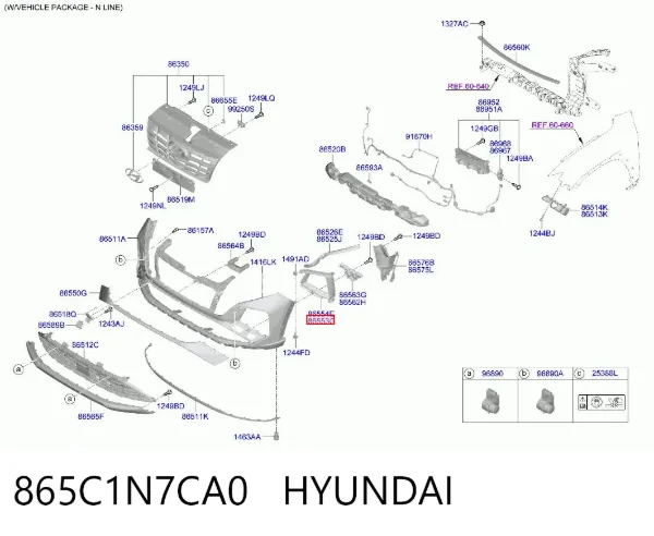  865C1N7CA0 Hyundai/Kia