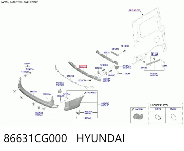  86631CG000 Hyundai/Kia