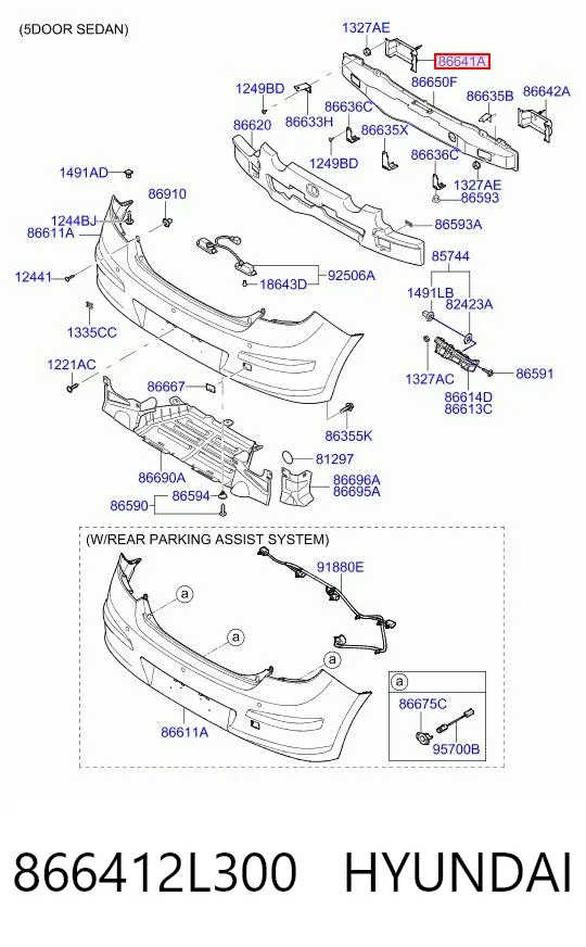  866412L300 Hyundai/Kia