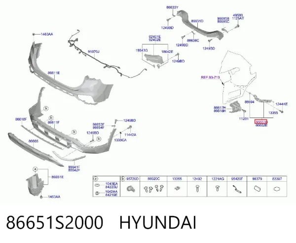  86651S2000 Hyundai/Kia