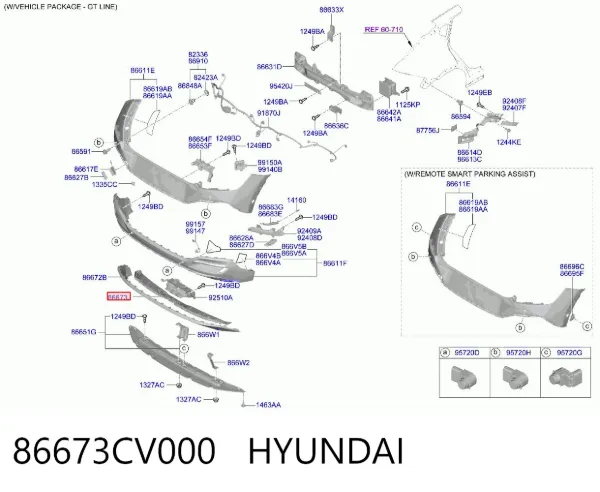  86673CV000 Hyundai/Kia