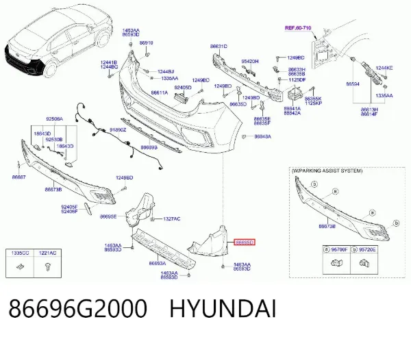  86696G2000 Hyundai/Kia