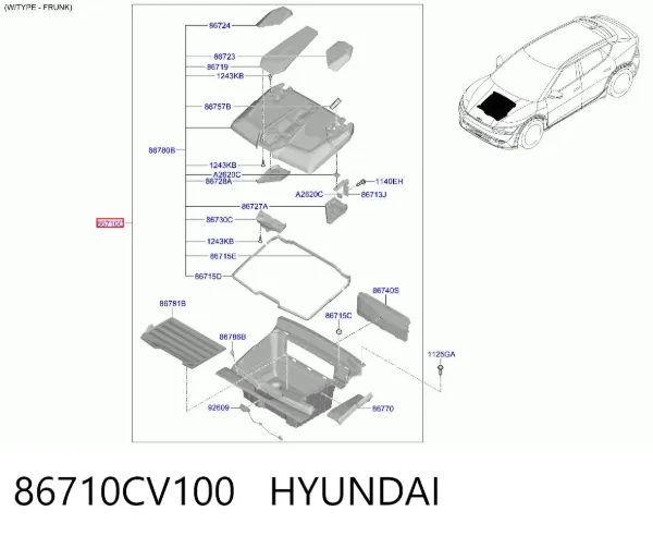  86710CV100 Hyundai/Kia