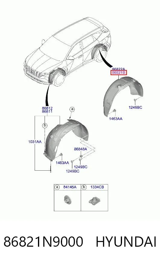  86821N9000 Hyundai/Kia