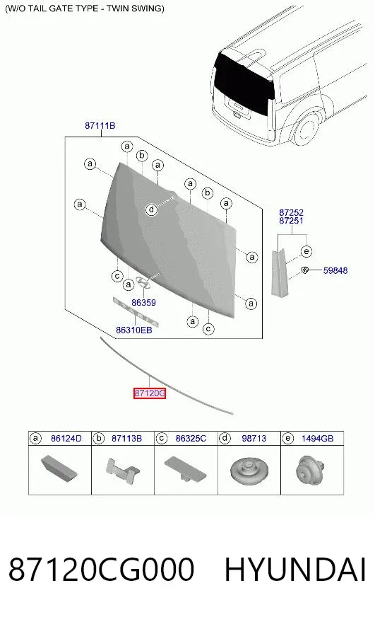  87120CG000 Hyundai/Kia