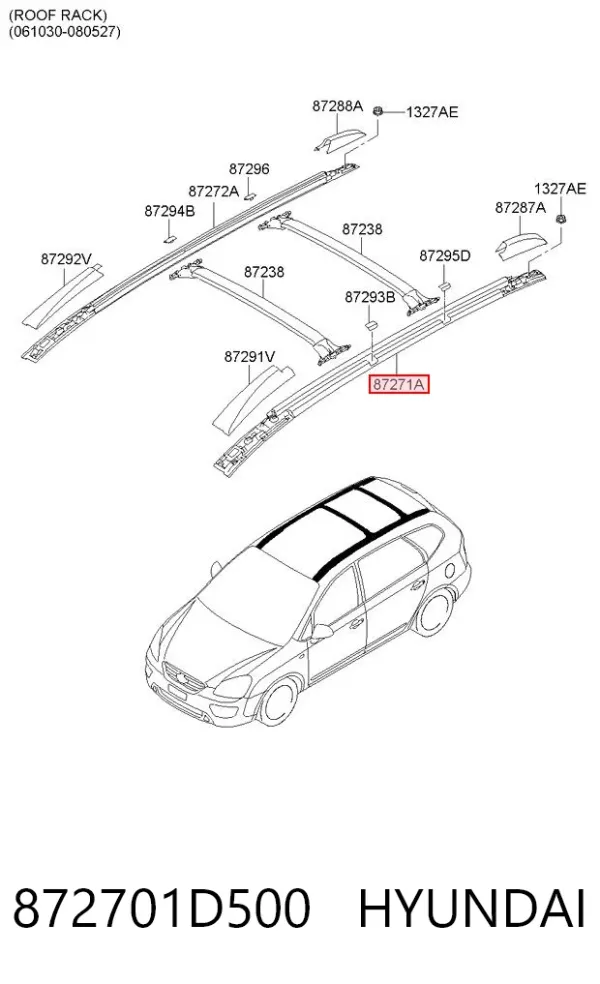  872701D500 Hyundai/Kia