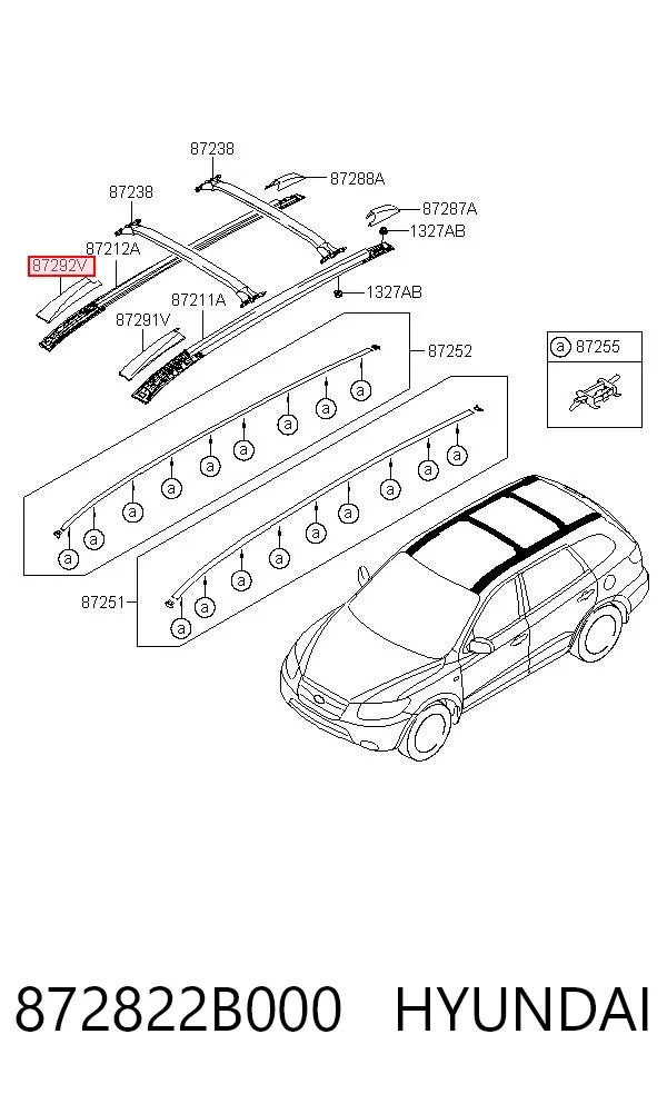 872822B000 Hyundai/Kia