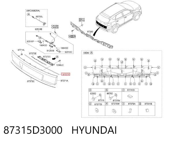  87315D3000 Hyundai/Kia