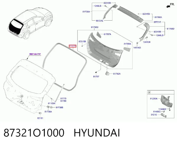  87321O1000 Hyundai/Kia