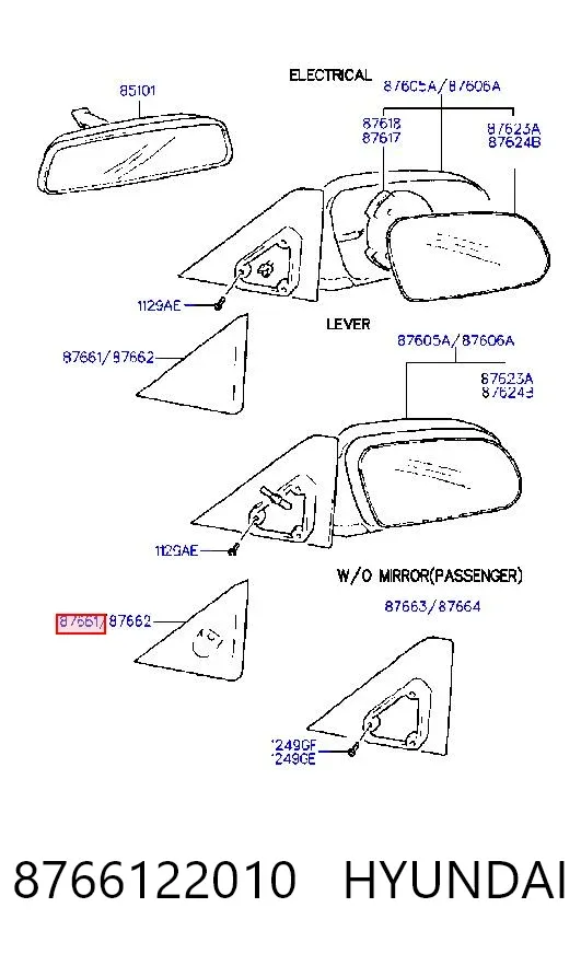  8766122010 Hyundai/Kia