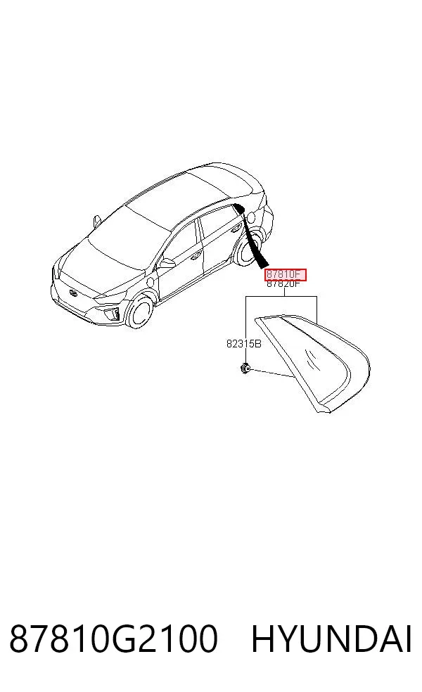  87810G2100 Hyundai/Kia