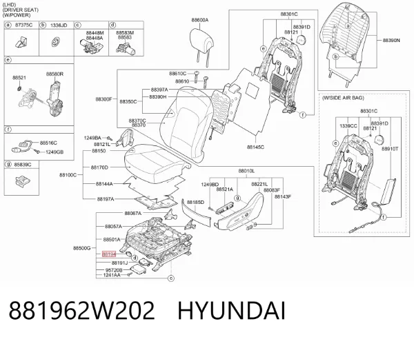  881962W202 Hyundai/Kia