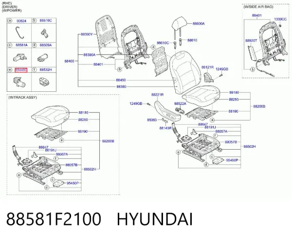 88581F2100 Hyundai/Kia