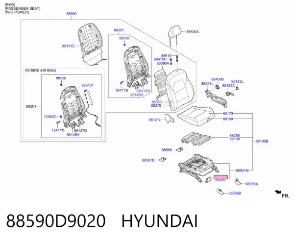  88590D9020 Hyundai/Kia