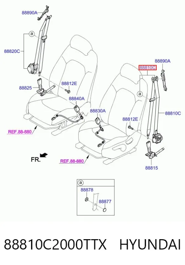  88810C2000TTX Hyundai/Kia