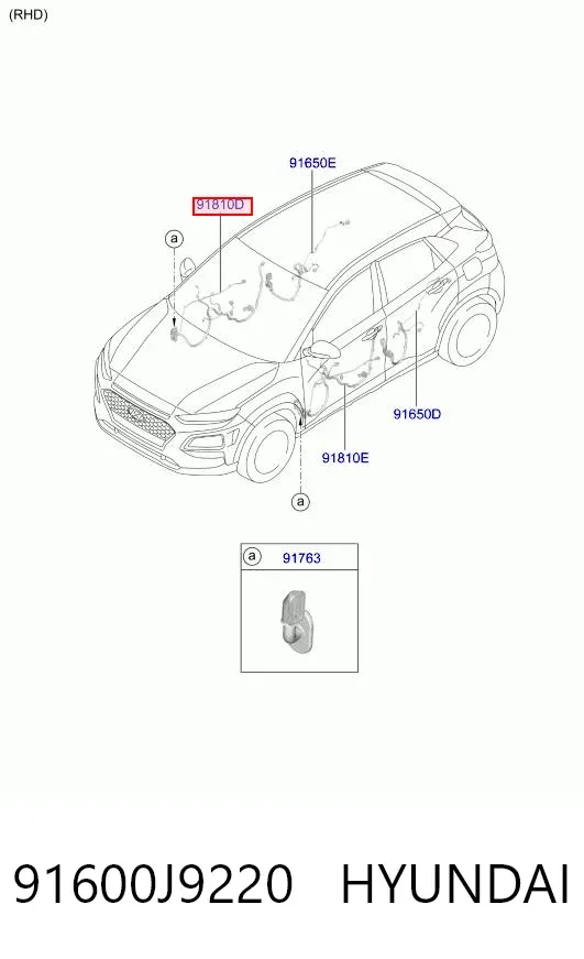  91600J9220 Hyundai/Kia