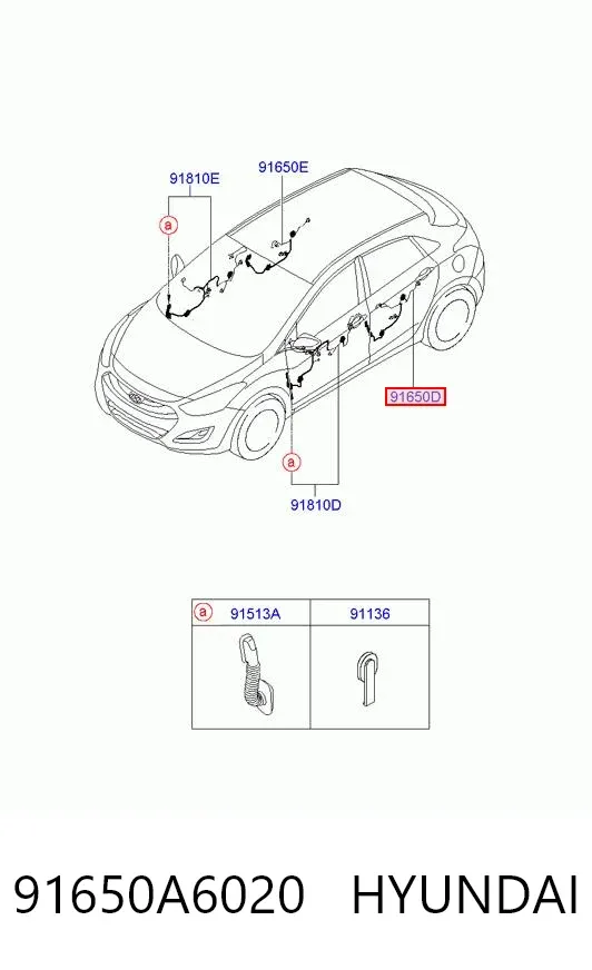  91650A6020 Hyundai/Kia