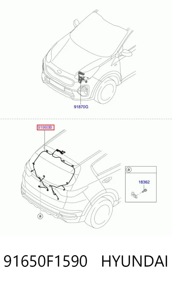  91650F1590 Hyundai/Kia