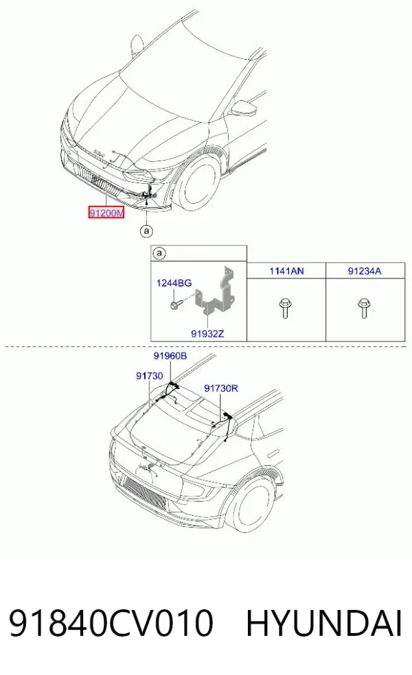  91840CV010 Hyundai/Kia
