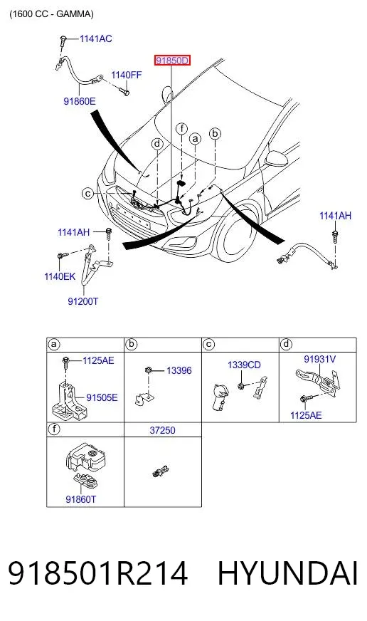  918501R214 Hyundai/Kia