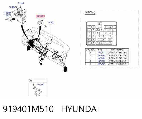  919401M510 Hyundai/Kia