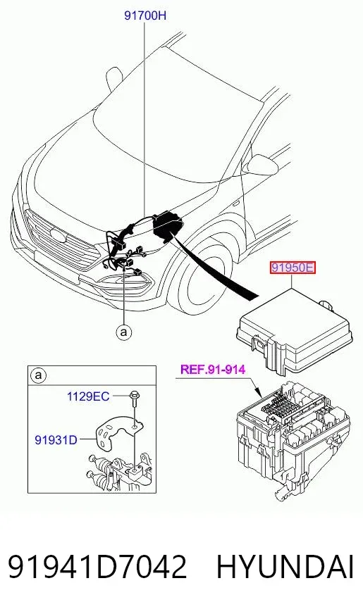  91941D7042 Hyundai/Kia