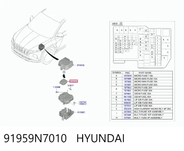  91959N7010 Hyundai/Kia