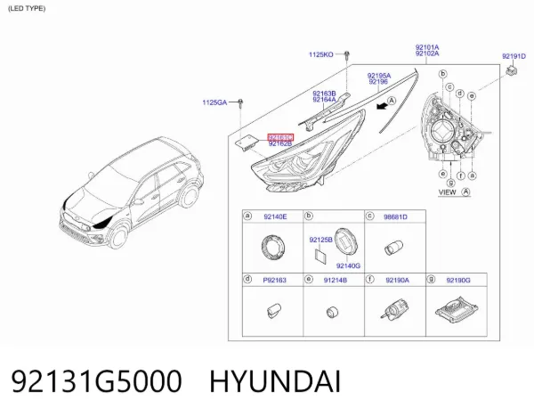  92131G5000 Hyundai/Kia