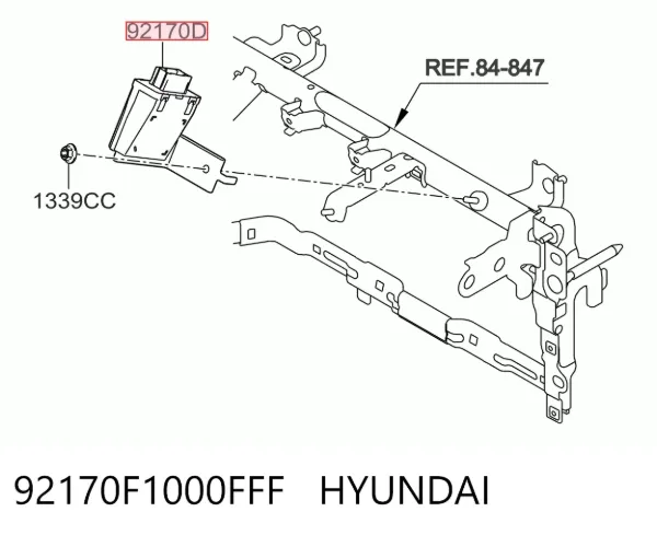  92170F1000FFF Hyundai/Kia