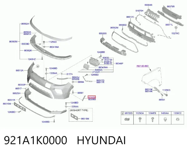  921A1K0000 Hyundai/Kia