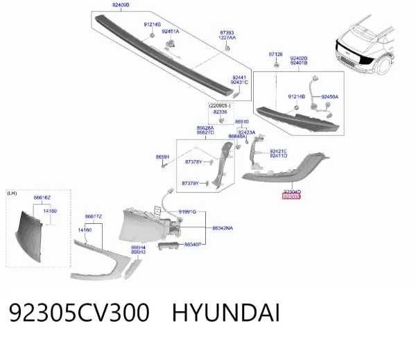  92305CV300 Hyundai/Kia