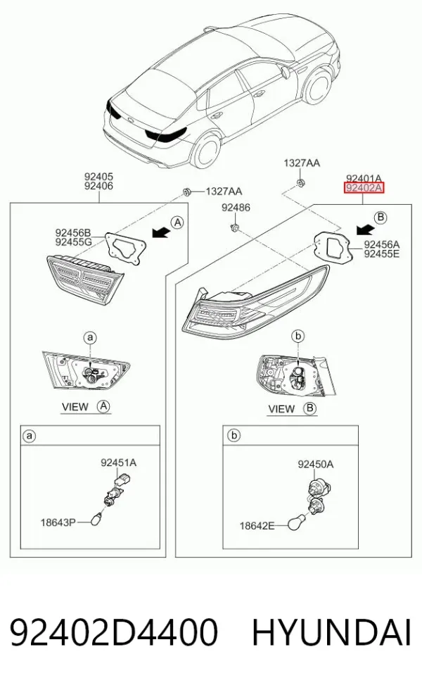 92402D4400 Hyundai/Kia