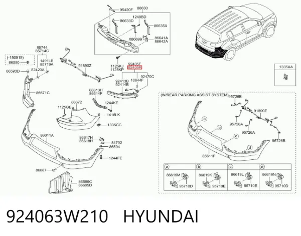  924063W210 Hyundai/Kia